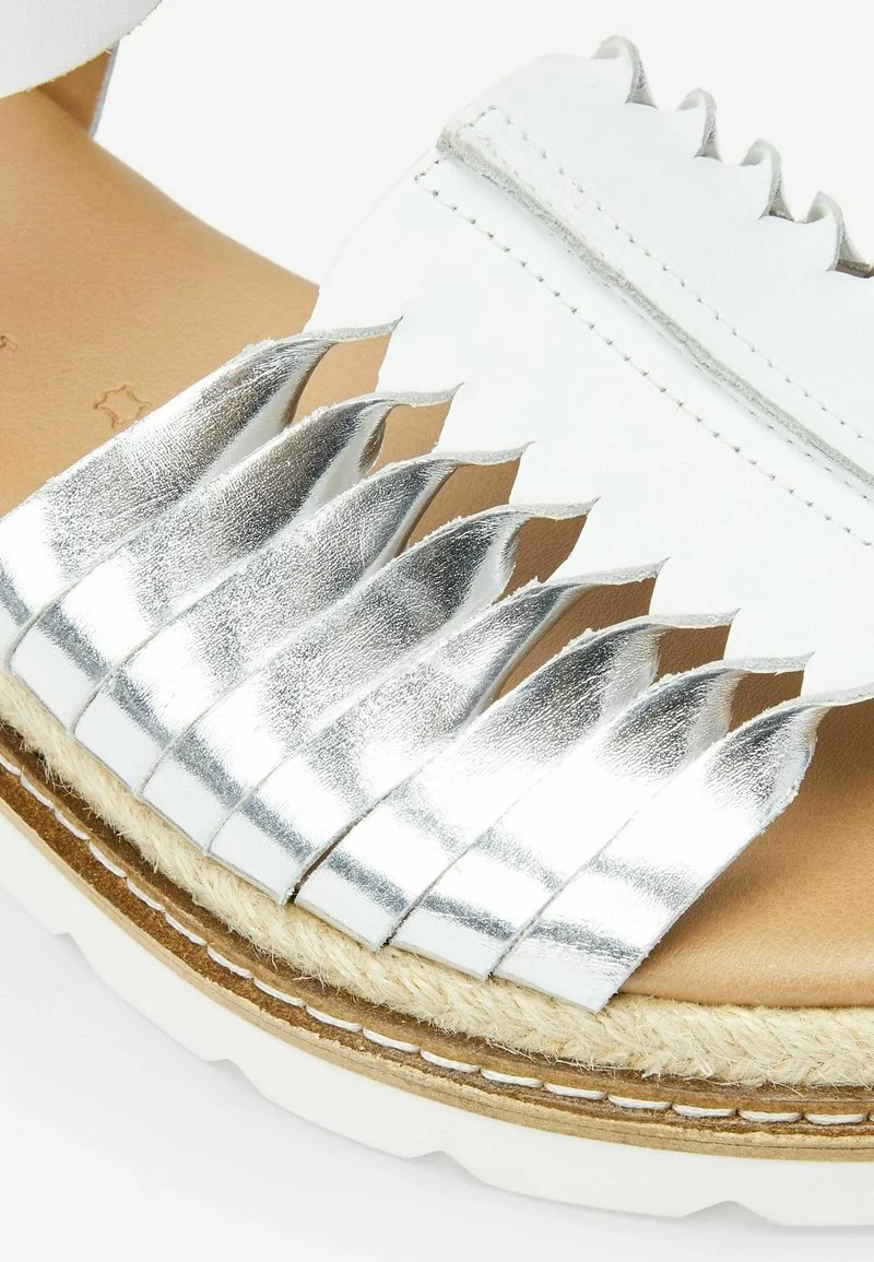 Next Damen FOREVER COMFORT TWIST - Trekkingsandale - White Silver 4 Next Damen FOREVER COMFORT TWIST - Trekkingsandale - White Silver – Bild 4