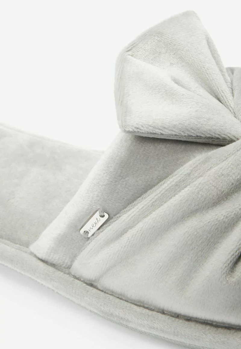 Next Damen VELOUR - Hausschuh - Grey 4 Next Damen VELOUR - Hausschuh - Grey – Bild 4