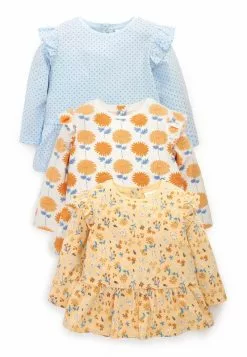 Next Kinder 3 PACK LONG SLEEVE - Langarmshirt - Yellow