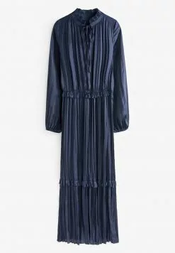 Next SATIN TIE NECK - Freizeitkleid - Dark Blue | Damen -Next Großes Kaufhaus cfbe5428bf784a69bc4f30ac3e266c51
