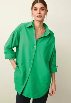 Next Damen Hemdbluse - Green