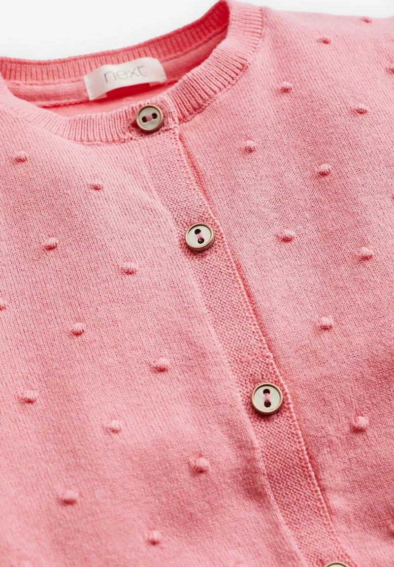 Next Kinder Strickjacke - Pink 3 Next Kinder Strickjacke - Pink – Bild 3