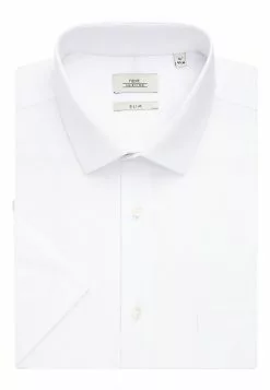 Next Herren WHITE SLIM FIT SHORT SLEEVE EASY CARE SHORT SLEEVE SHIRT - Hemd - White -Next Großes Kaufhaus d0e7b8c3dac34dfa813237d200d8c85e