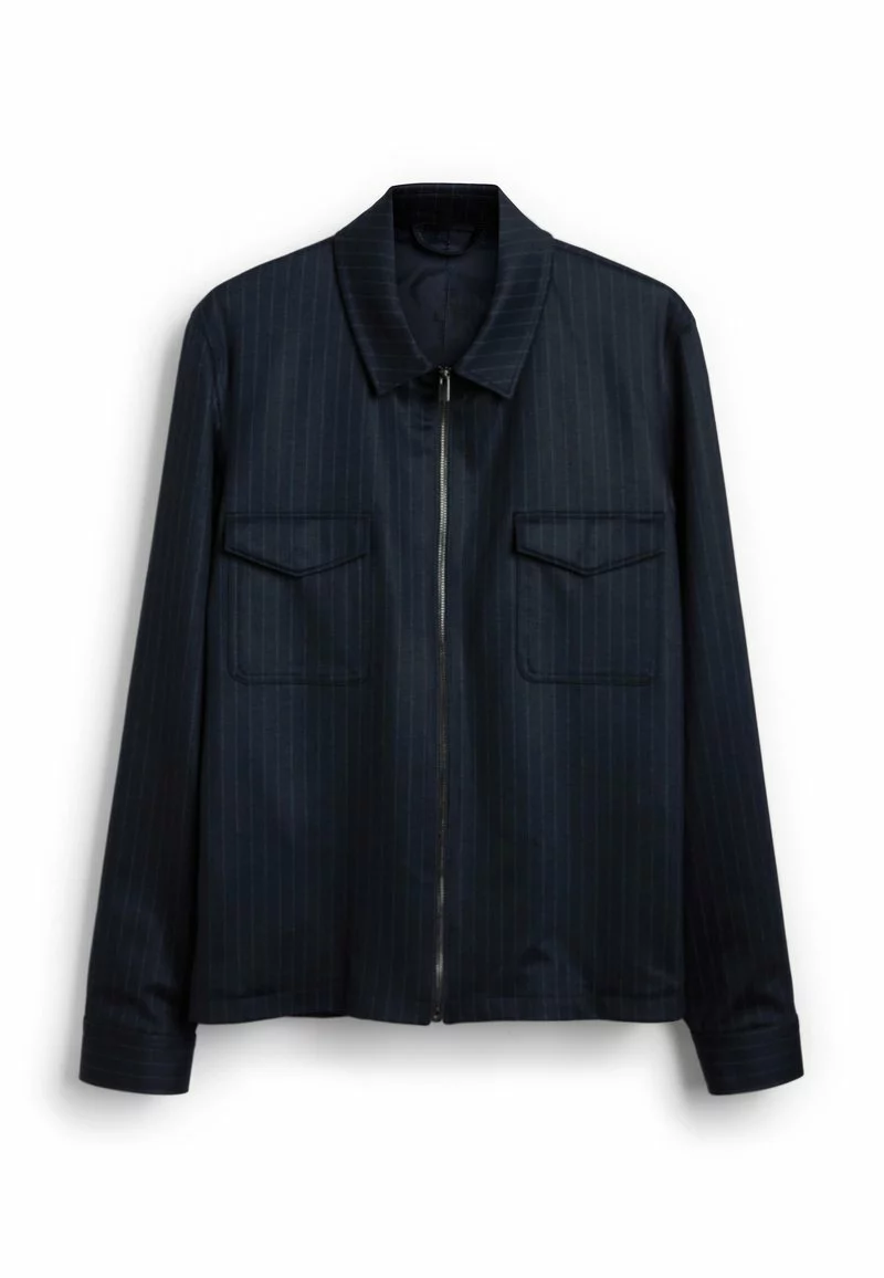 Next Herren STRIPE MOTION FLEX - Leichte Jacke - Navy Blue 1 Next Herren STRIPE MOTION FLEX - Leichte Jacke - Navy Blue