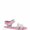 Next Kinder MEMORY FOAM SPORTY - Riemensandalette - Pink Rainbow Glitter