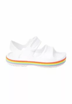 Next RAINBOW LIGHTWEIGHT - Riemensandalette - White Glitter | Kinder