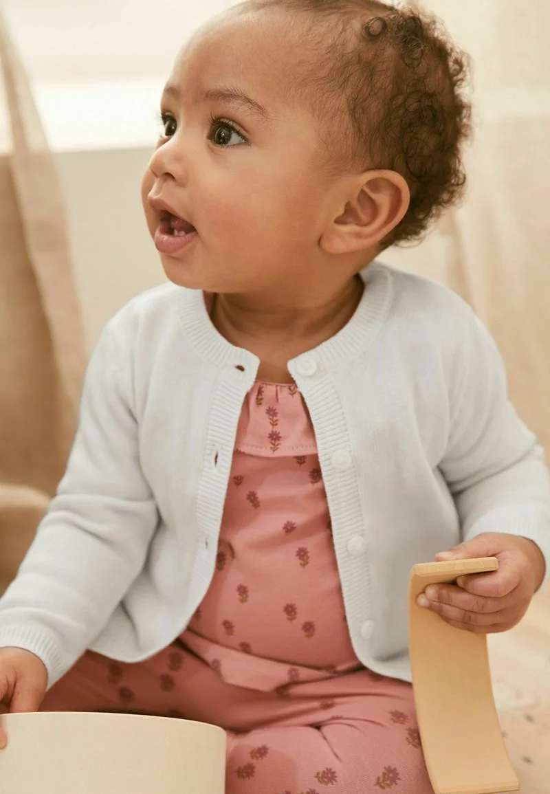 Next Kinder Strickjacke - White 1 Next Kinder Strickjacke - White