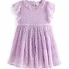 Next SHORT SLEEVE - Cocktailkleid/festliches Kleid - Lilac Purple | Kinder