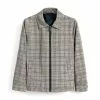 Next Kinder Leichte Jacke - Grey Brown Harrington