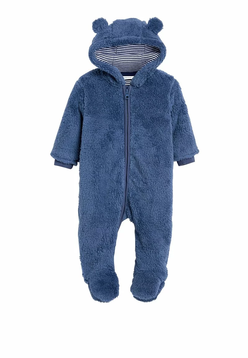 Next Kinder FLEECE BEAR - Pyjama - Blue 1 Next Kinder FLEECE BEAR - Pyjama - Blue