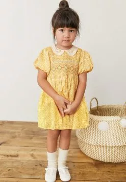 Next Kinder SHIRRED - Freizeitkleid - Ochre