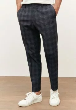 Next Herren CHECK MOTION FLEX - Stoffhose - Blue