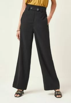 Next Damen TWILL - Stoffhose - Black