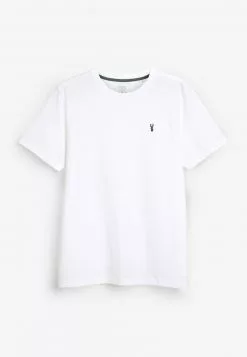 Next Herren CREW NECK REGULAR FIT STAG 5 PACK - T-Shirt Basic - Blue (a29056)