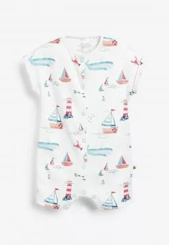 Next 3 PACK - Jumpsuit - White Blue Boat | Kinder -Next Großes Kaufhaus d29efa1dab93482883b8f7751812afa2