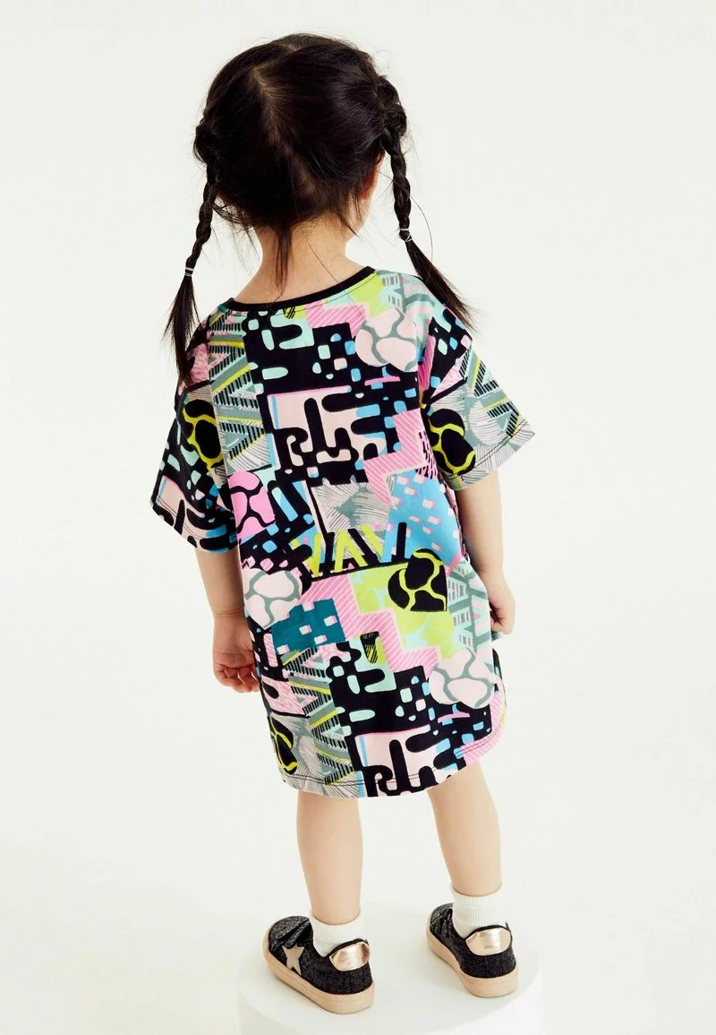 Next Kinder OVERSIZED CYCLING SET - Shorts - Pink Black 2 Next Kinder OVERSIZED CYCLING SET - Shorts - Pink Black – Bild 2