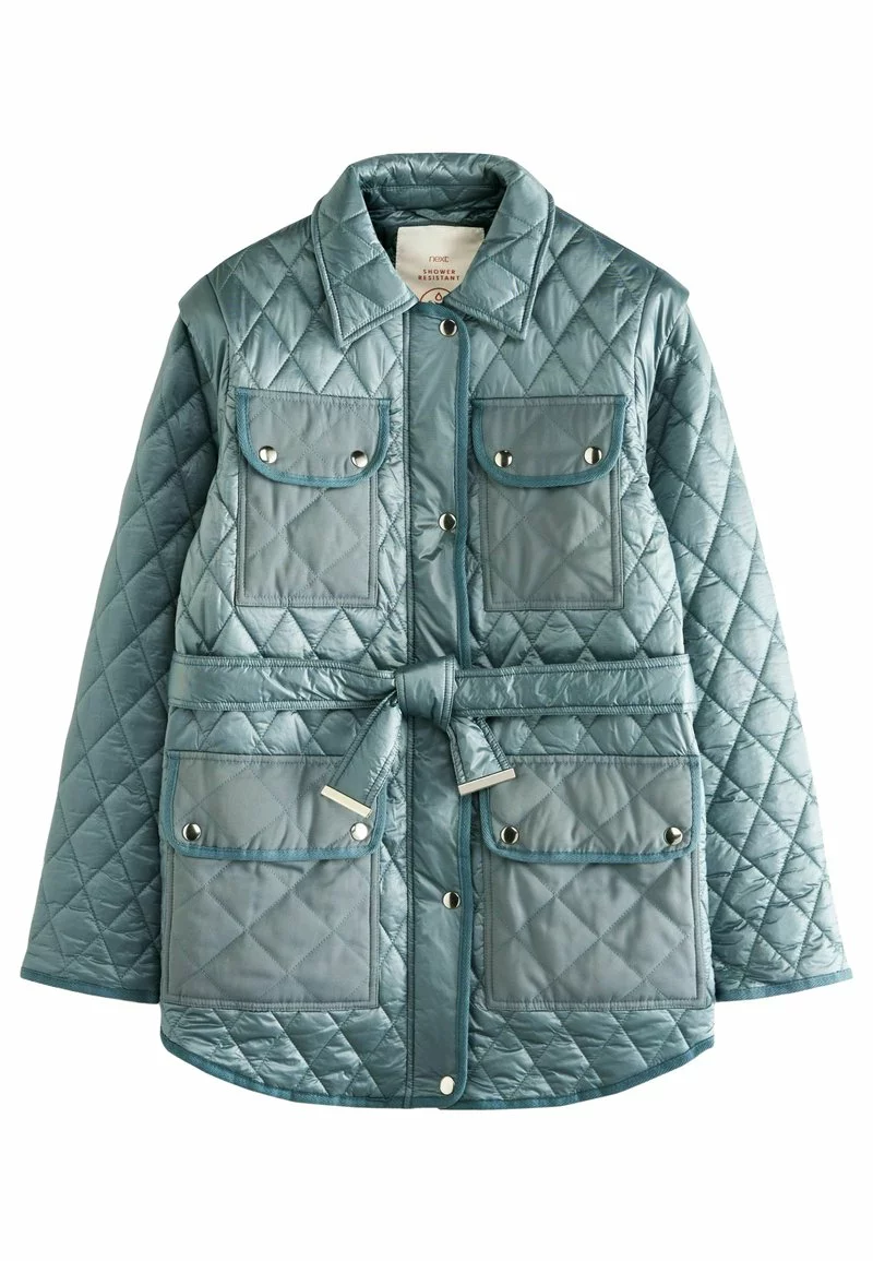 Next Damen 2 IN 1 ZIP OFF SLEEVE - Wintermantel - Blue 6 Next Damen 2 IN 1 ZIP OFF SLEEVE - Wintermantel - Blue – Bild 6