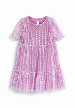 Next Kinder TIERED TULLE - Cocktailkleid/festliches Kleid - Purple