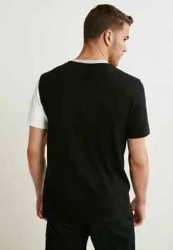 Next BLOCKED - T-Shirt Print - Black Grey Mono | Herren -Next Großes Kaufhaus d362dbb76a3b4b80be30d4d633e26efa