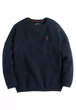 Next Unisex Strickpullover - Navy