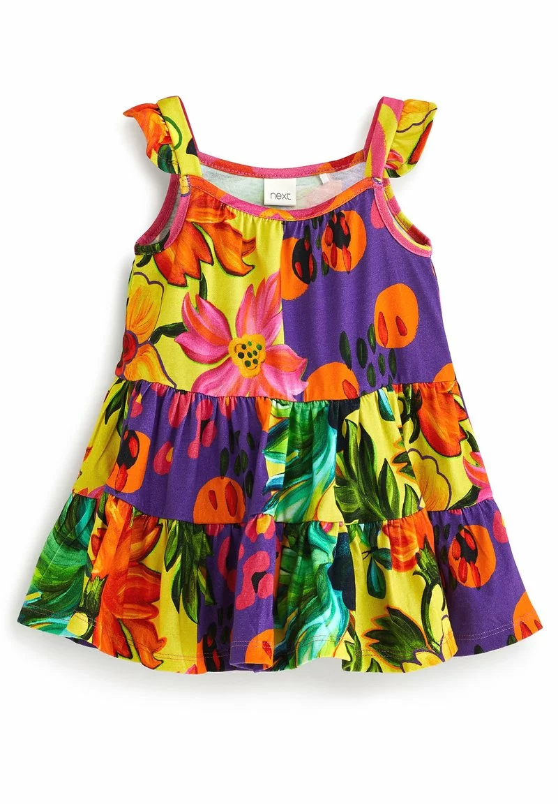 Next Kinder Jerseykleid - Tropical 1 Next Kinder Jerseykleid - Tropical