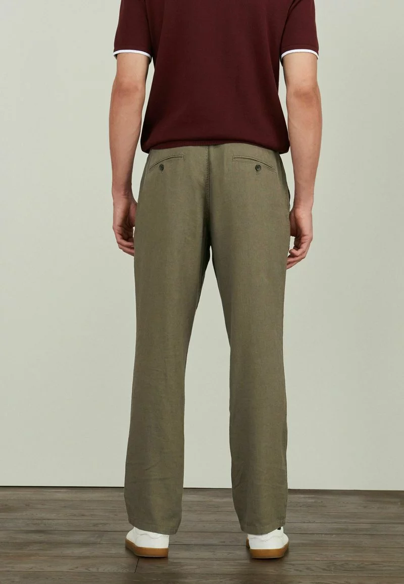 Next Herren BLEND - Chino - Khaki Green 3 Next Herren BLEND - Chino - Khaki Green – Bild 3