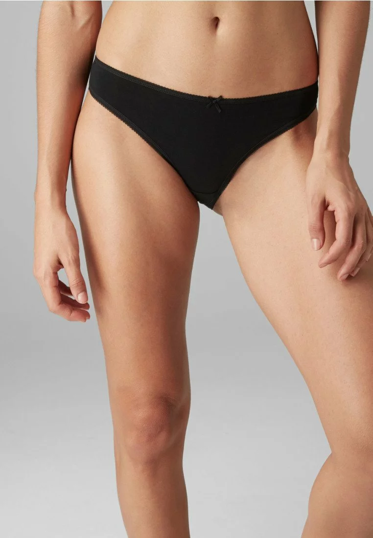 Next Damen FIVE PACK - Slip - Black 1 Next Damen FIVE PACK - Slip - Black