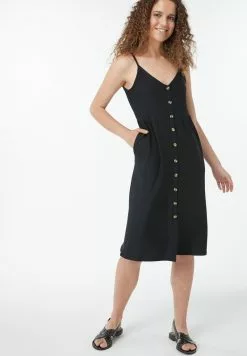 Next Damen STRAPPY DRESS - Strandaccessoire - Black