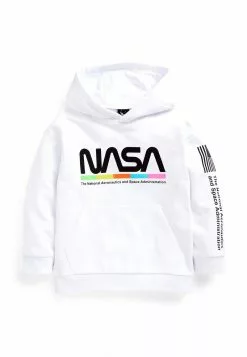 Next Kinder NASA - Kapuzenpullover - White