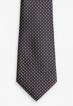 Next Herren TEXTURED 2 PACK WITH CLIP - Krawatte - Red Burgundy -Next Großes Kaufhaus d5dc4ef174ac44f08ae391c3cf0e0044