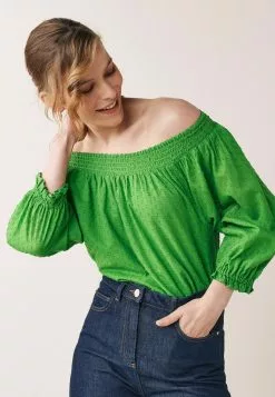 Next Damen TEXTURED - Bluse - Green