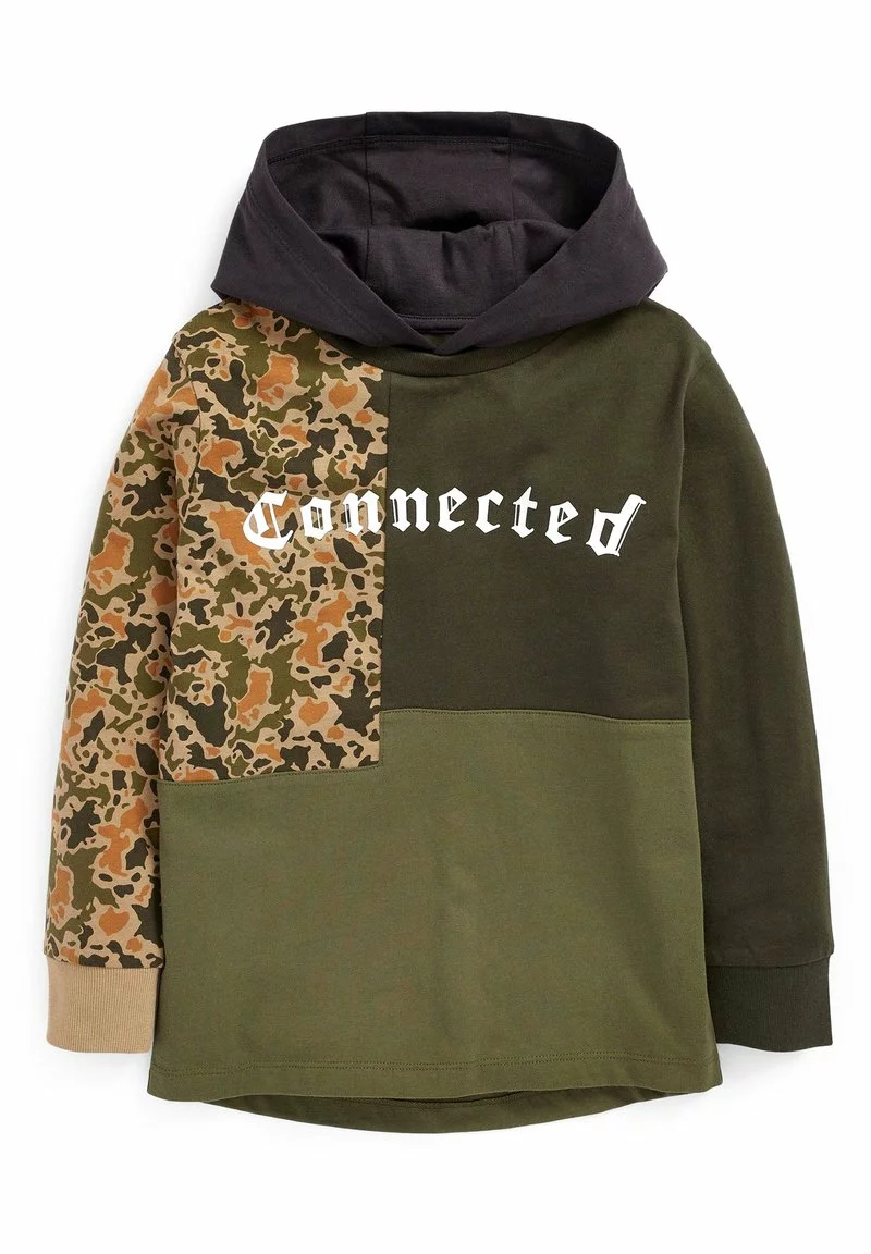 Next Kinder CAMOUFLAGE - Kapuzenpullover - Green 1 Next Kinder CAMOUFLAGE - Kapuzenpullover - Green