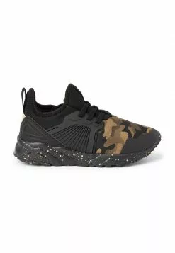 Next Unisex ELASTIC OLDER - Sneaker Low - Black Gold Camouflage