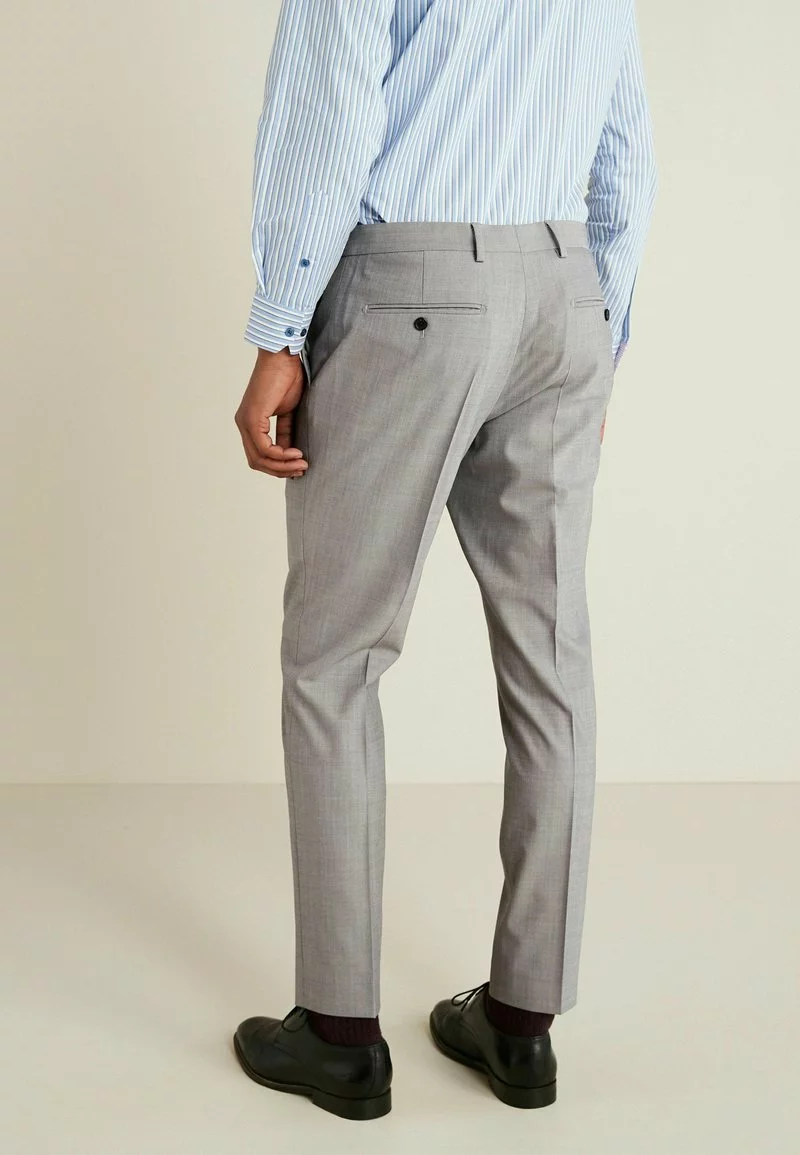 Next Herren BLEND MOTION FLEX - Stoffhose - Grey 3 Next Herren BLEND MOTION FLEX - Stoffhose - Grey – Bild 3