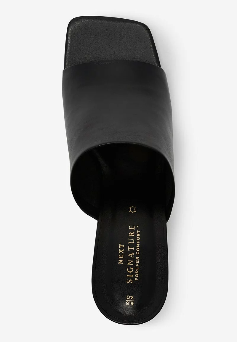 Next Damen Pantolette Hoch - Black 3 Next Damen Pantolette Hoch - Black – Bild 3