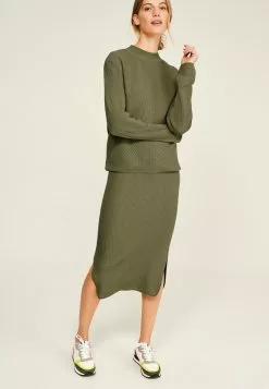 Next Bleistiftrock - Khaki | Damen