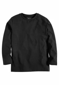 Next Unisex Langarmshirt - Black