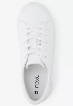 Next WHITE LACE-UP SHOES (OLDER) - Sneaker Low - White | Unisex -Next Großes Kaufhaus d7b148b8fce44c2a95ec8fcd4b185c40