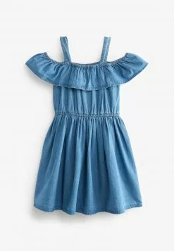 Next Kinder COLD SHOULDER - Freizeitkleid - Blue Denim 3 Next Kinder COLD SHOULDER - Freizeitkleid - Blue Denim -Next Großes Kaufhaus d7b4202c31754c07865f14a3d83fa58b