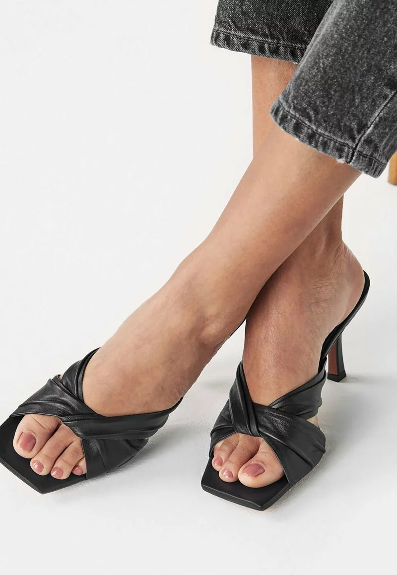 Next Damen Pantolette Hoch - Black 2 Next Damen Pantolette Hoch - Black – Bild 2