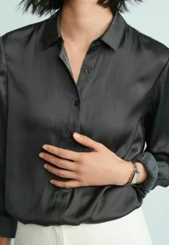 Next Damen LONGSLEEVE - Hemdbluse - Grey -Next Großes Kaufhaus d86b3e25b0c74b729480ba8b5bf7377a