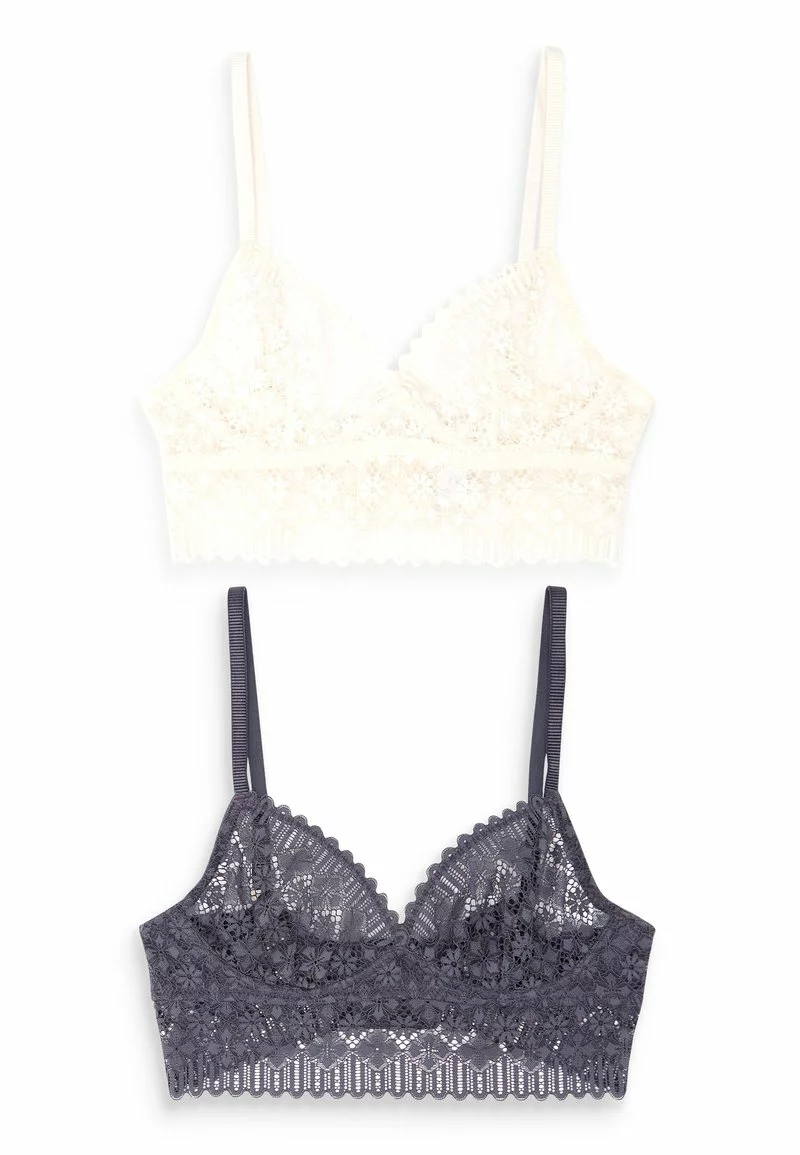 Next Damen GEO NON PLUNGE 2 PACK - Triangel BH - Offwhite 6 Next Damen GEO NON PLUNGE 2 PACK - Triangel BH - Offwhite – Bild 6