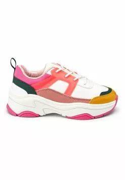 Next Kinder CHUNKY - Sneaker High - Pink/yellow