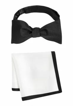 Next Herren Einstecktuch - Black