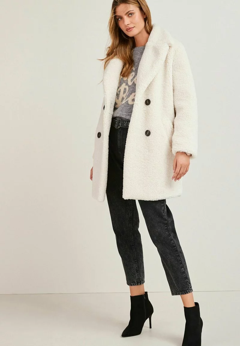 Next Damen Wintermantel - Off-white 4 Next Damen Wintermantel - Off-white – Bild 4