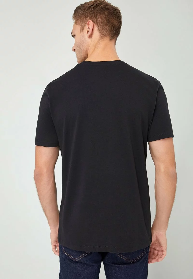 Next Herren T-Shirt Basic - Black 2 Next Herren T-Shirt Basic - Black – Bild 2
