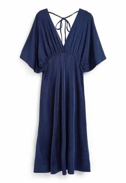 Next Damen VOLUME SLEEVE - Freizeitkleid - Navy Blue -Next Großes Kaufhaus d9ecde0bc52d479da68ae9bd03d09569