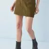 Next Damen A-Linien-Rock - Khaki Green