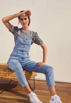 Next Damen SLIM FIT - Latzhose - Blue -Next Großes Kaufhaus da06c60e30344109b2c1195bc08d3bb1