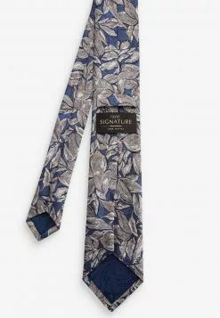 Next SIGNATURE MADE IN ITALY LEAF - Krawatte - Blue | Herren -Next Großes Kaufhaus da1249bdae364afa859f6b269f8244b4